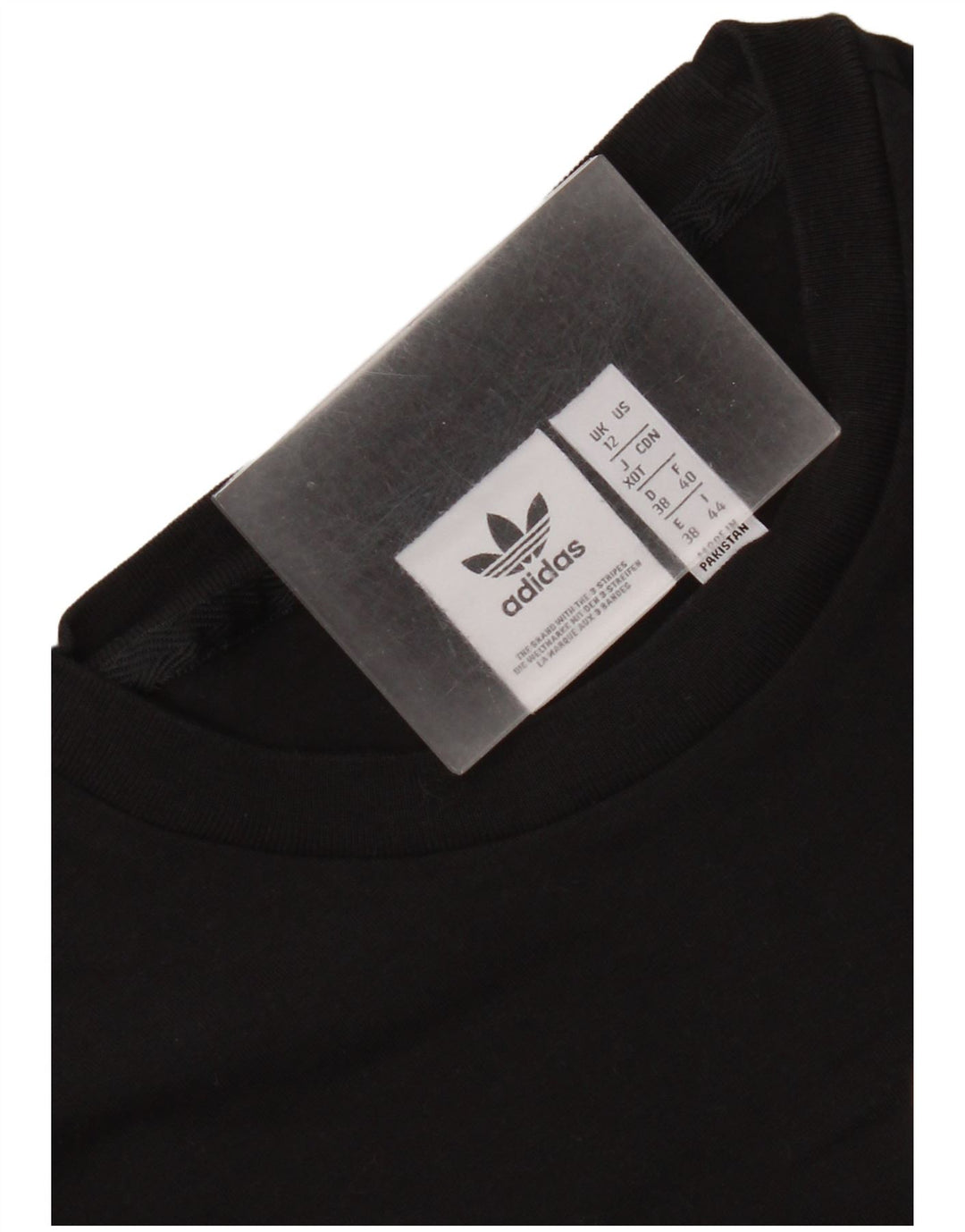 Adidas - Camiseta gráfica para mujer, talla 40, talla M, color negro