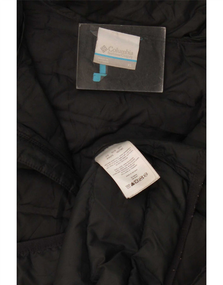 Columbia Chaleco acolchado para hombre UK 42 XL Poliéster negro