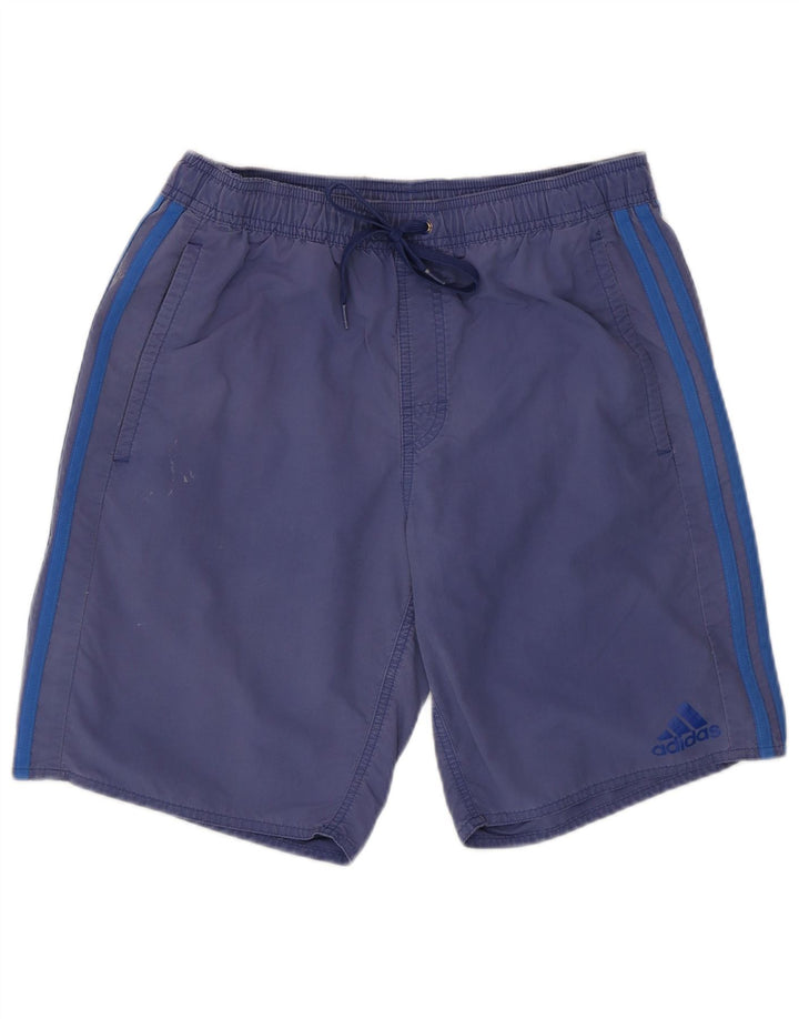 Pantalones cortos deportivos ADIDAS para hombre pequeño poliéster azul