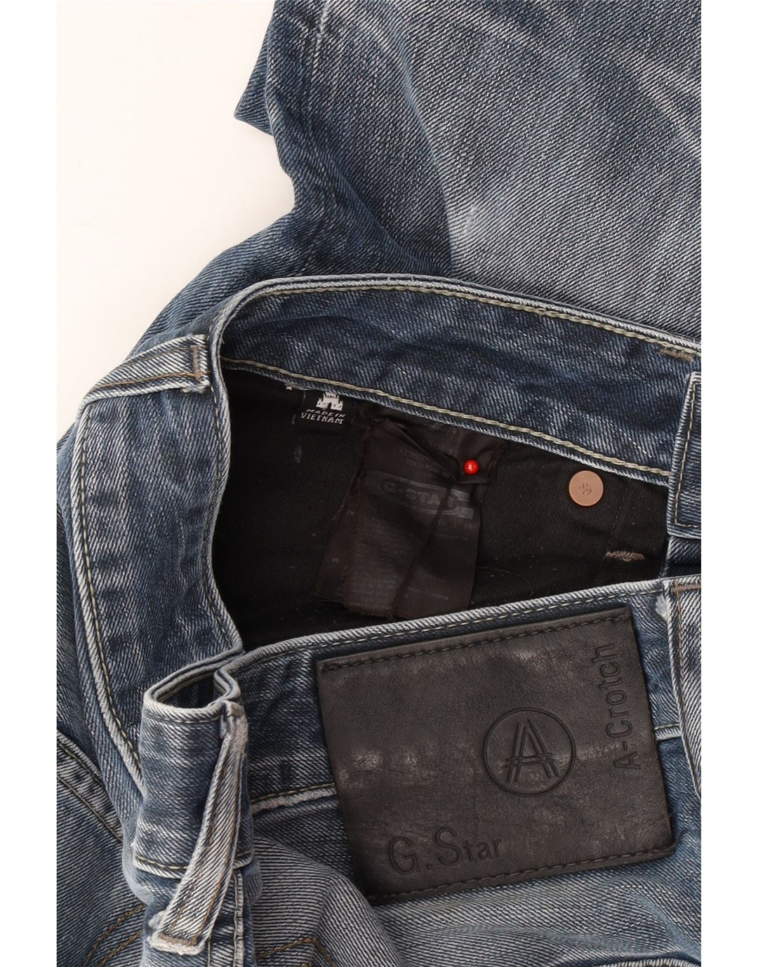 Vaqueros ajustados para hombre G-Star W32 L31 Algodón azul