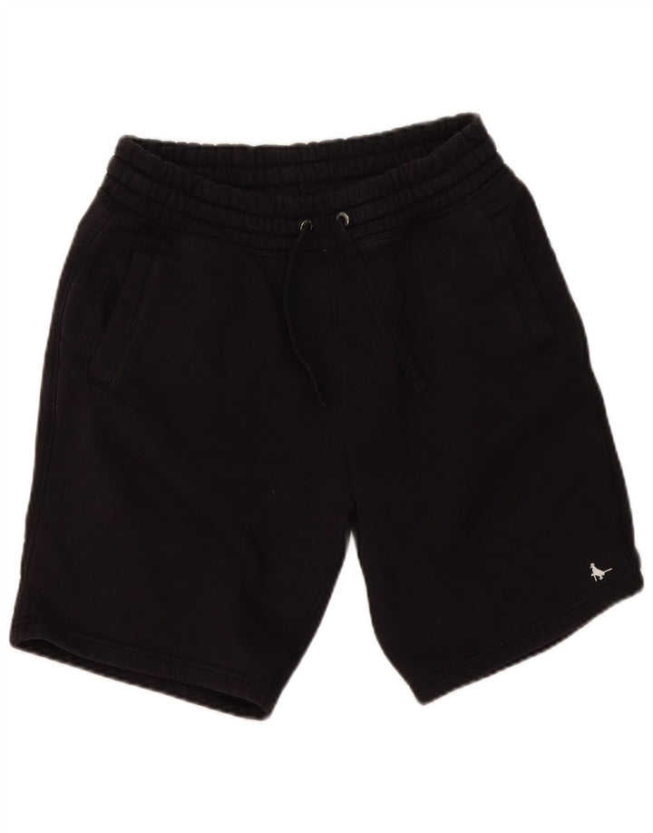 JACK WILLS Pantalones cortos deportivos para hombre mediano negro