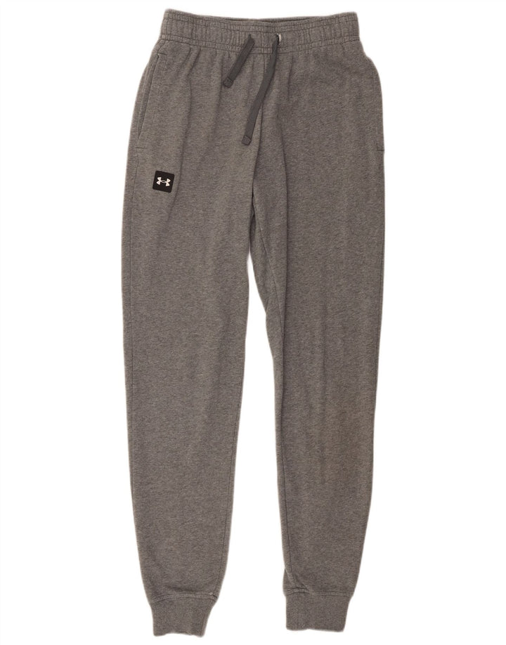 Under Armour Hombre Pantalones De Chándal Joggers Small/Medium Gris Algodón
