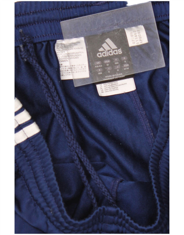 ADIDAS Pantalones de chándal para hombre Joggers UK 40/42 Medio Azul marino Poliéster