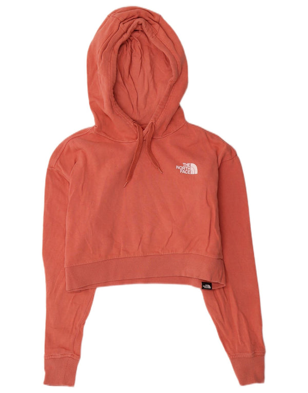 The North Face Jersey con capucha extragrande para mujer UK 10 Small Pink Cotton
