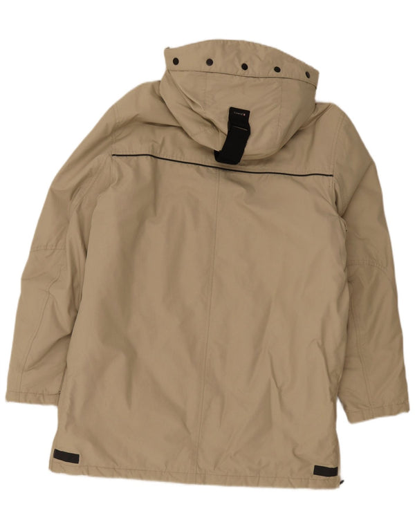 Canadiens Abrigo acolchado con capucha para hombre IT 48 Algodón beige medio