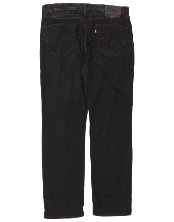 Levi's Vaqueros rectos 514 para hombre W34 L32 Algodón negro