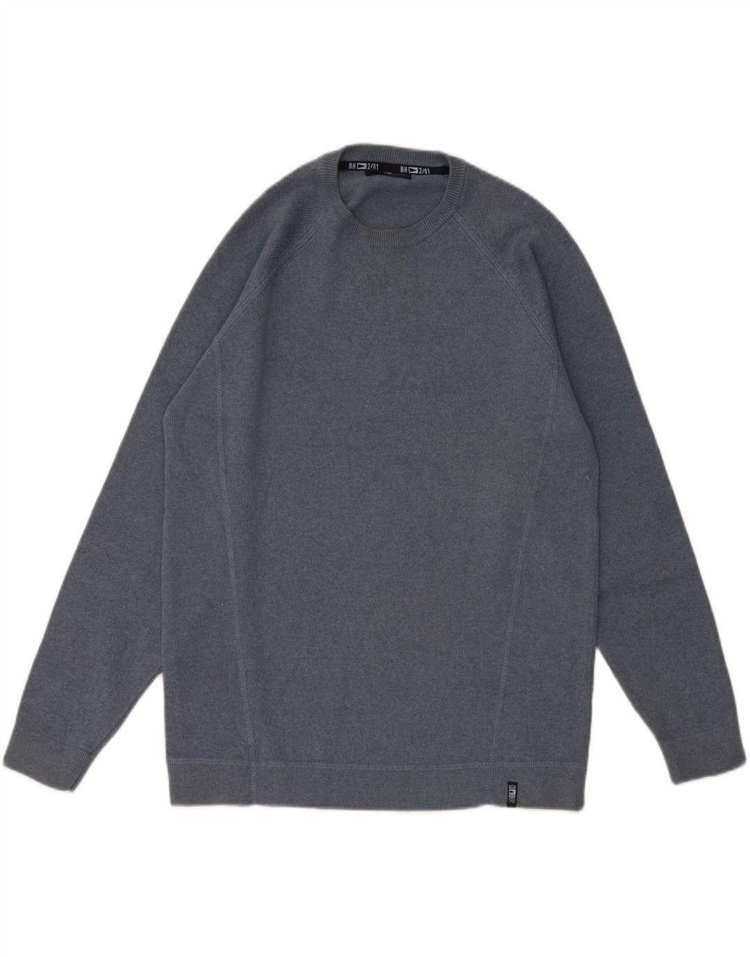 Marks & Spencer Jersey De Cuello Redondo En Azul Harbor Para Hombre Azul Medio