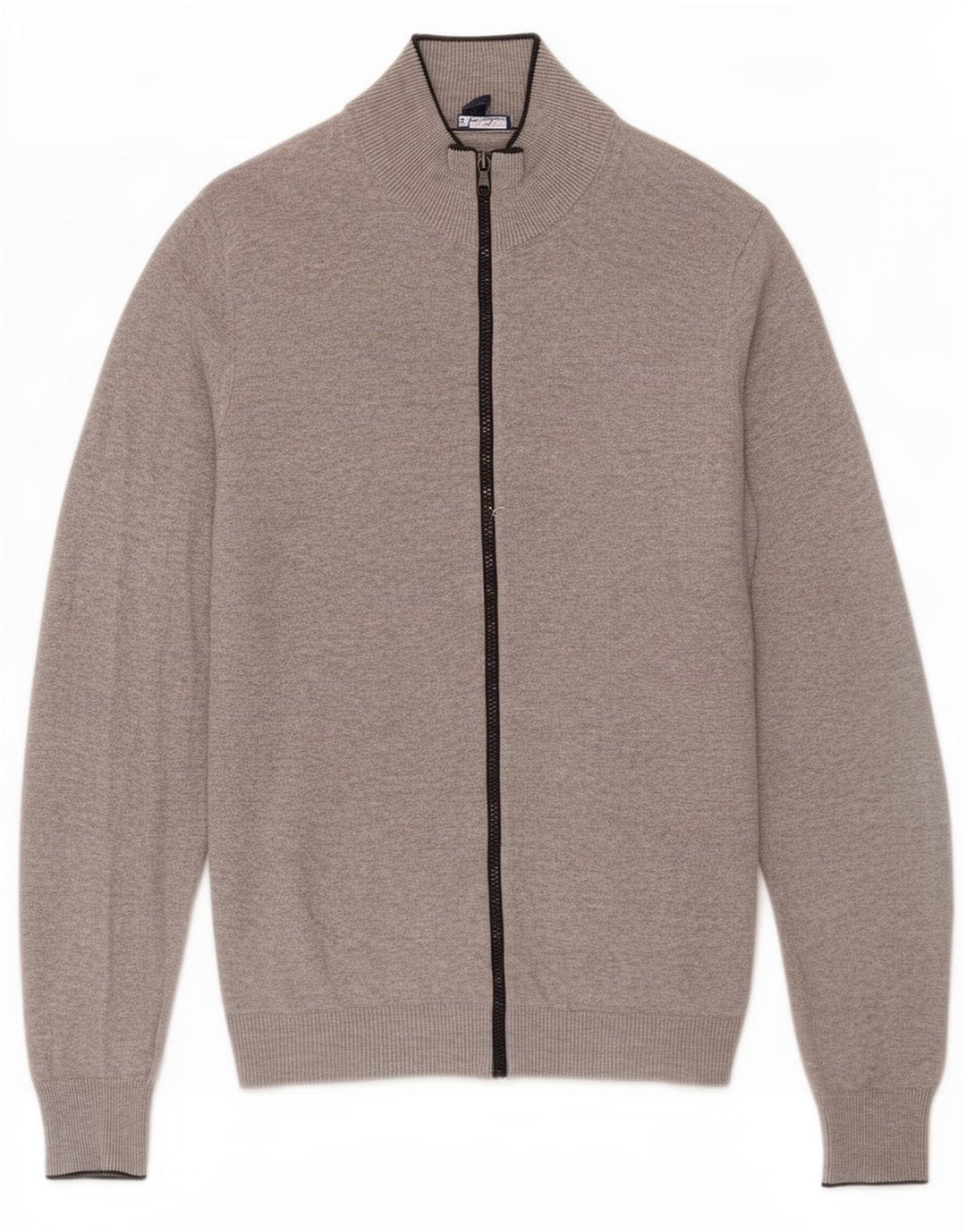 Jersey tipo cárdigan para hombre Gap de algodón gris medio