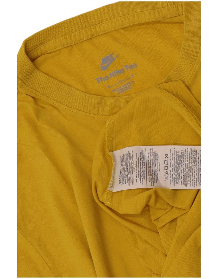 Camiseta Nike Hombre Top Medium Amarillo Algodón