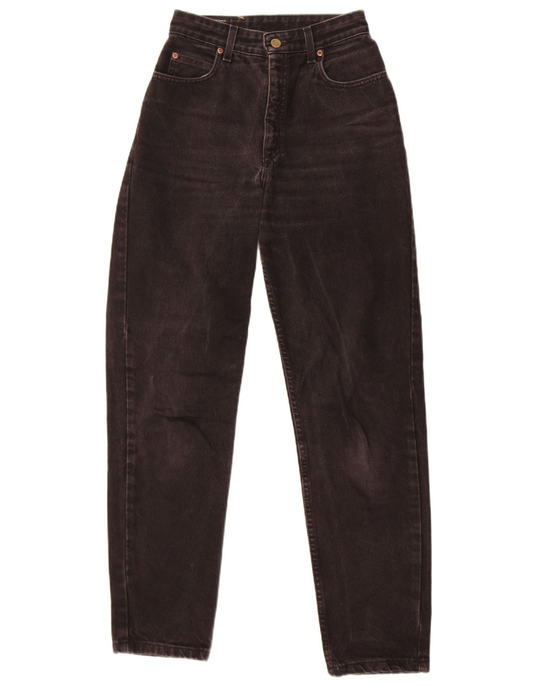 Vaqueros Lee Virginia Tapered para Mujer W29 L31 Algodón Negro