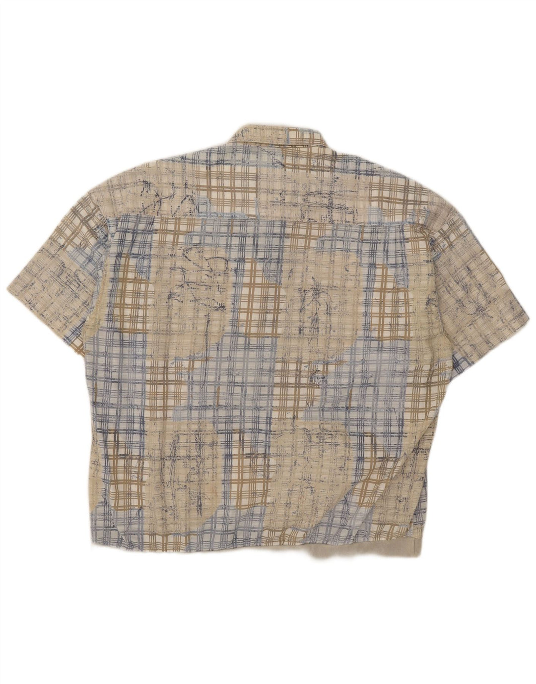 Concrete - Camisa de manga corta para hombre, talla 2XL, color beige