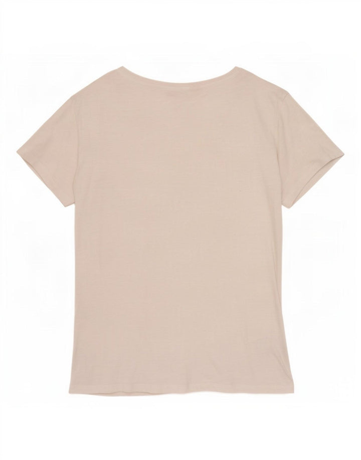 Levi's Camiseta para mujer Top UK 44 Medium White Moteado