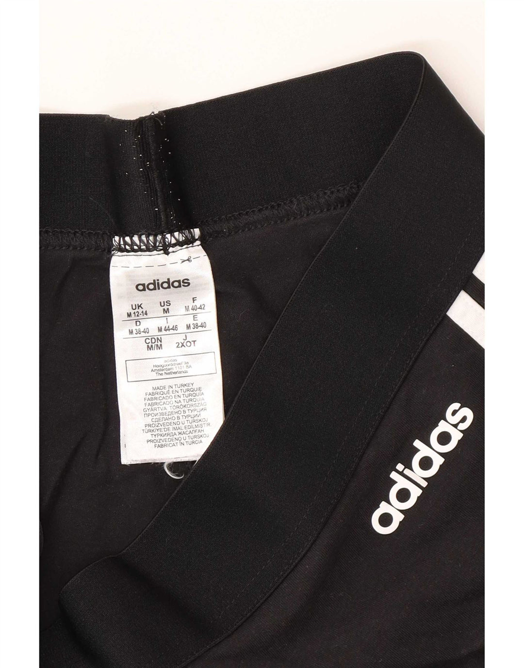 Adidas Leggings para mujer Reino Unido 12/14 Mediano Negro Algodón
