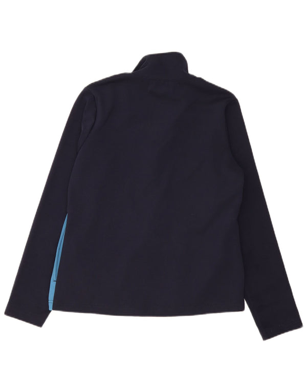 KAPPA Chaqueta de chándal para mujer UK 40 Medium Azul marino Colorblock