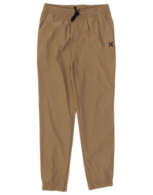 Hurley Pantalones casuales para niños Joggers 10-11 años W26 L25 Nylon beige