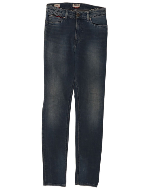 Tommy Hilfiger Mujer Simon Skinny Jeans W28 L32 Algodón Azul