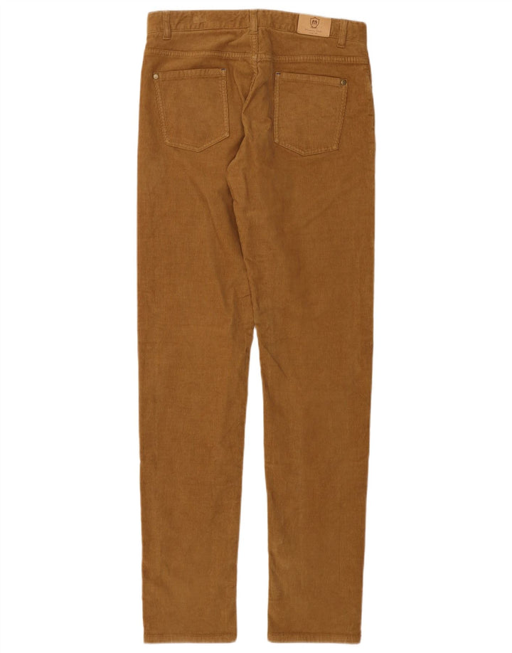 MASSIMO DUTTI Pantalón Slim Pana Niño 13-14 Años W28 L32 Marrón Algodón