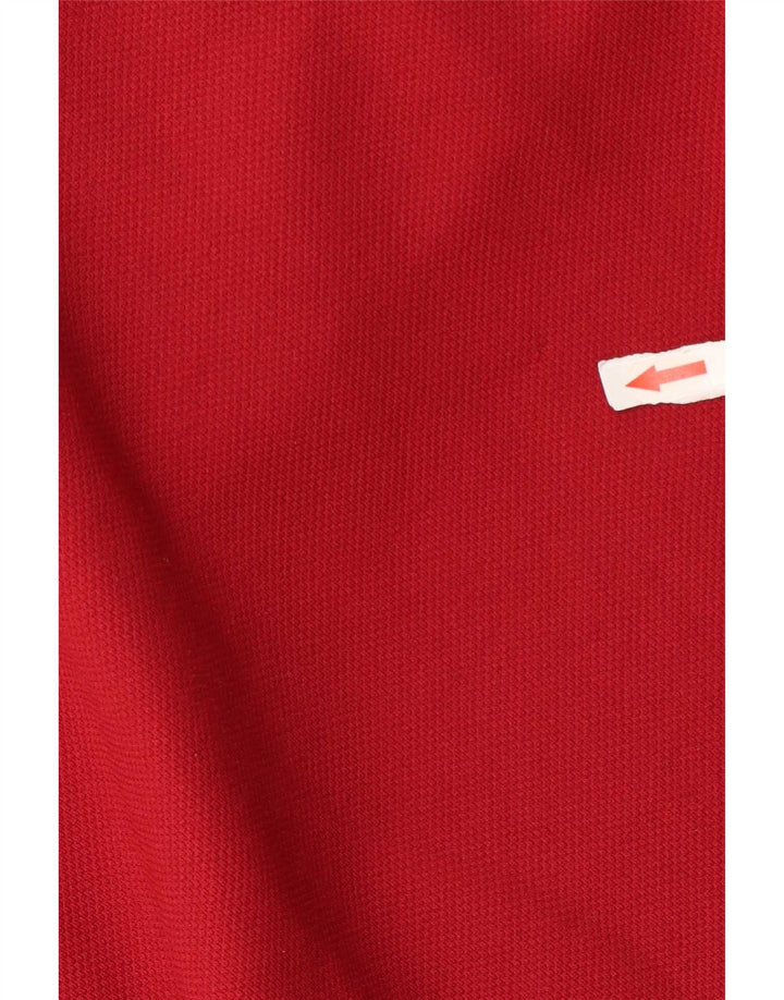 Biemme Hombre Jersey Chándal Top Chaqueta 2XL Poliéster Rojo