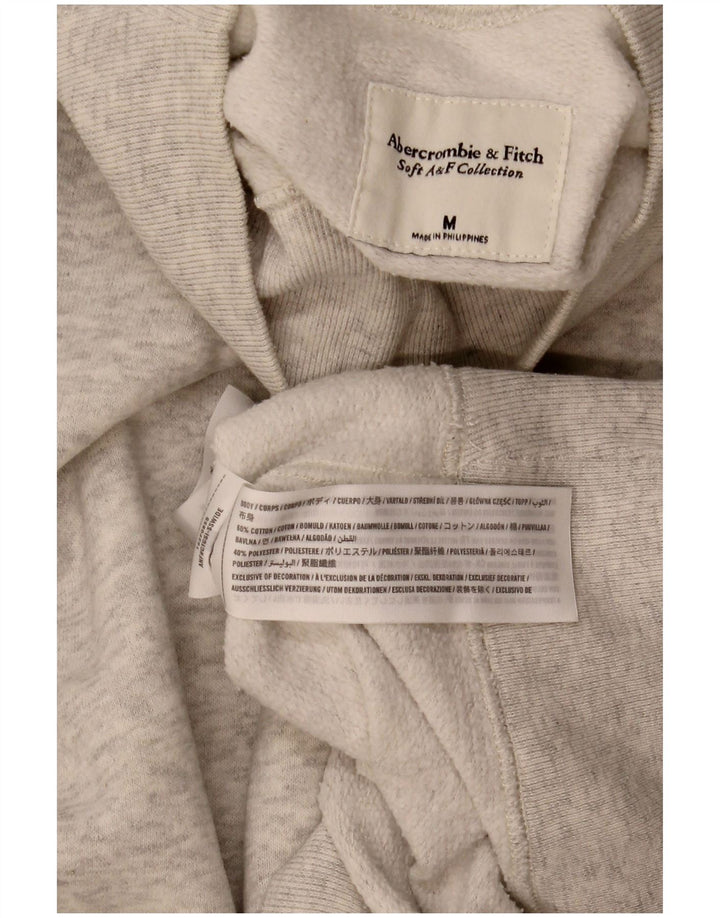 Abercrombie & Fitch - Sudadera para mujer (talla 40), color gris medio