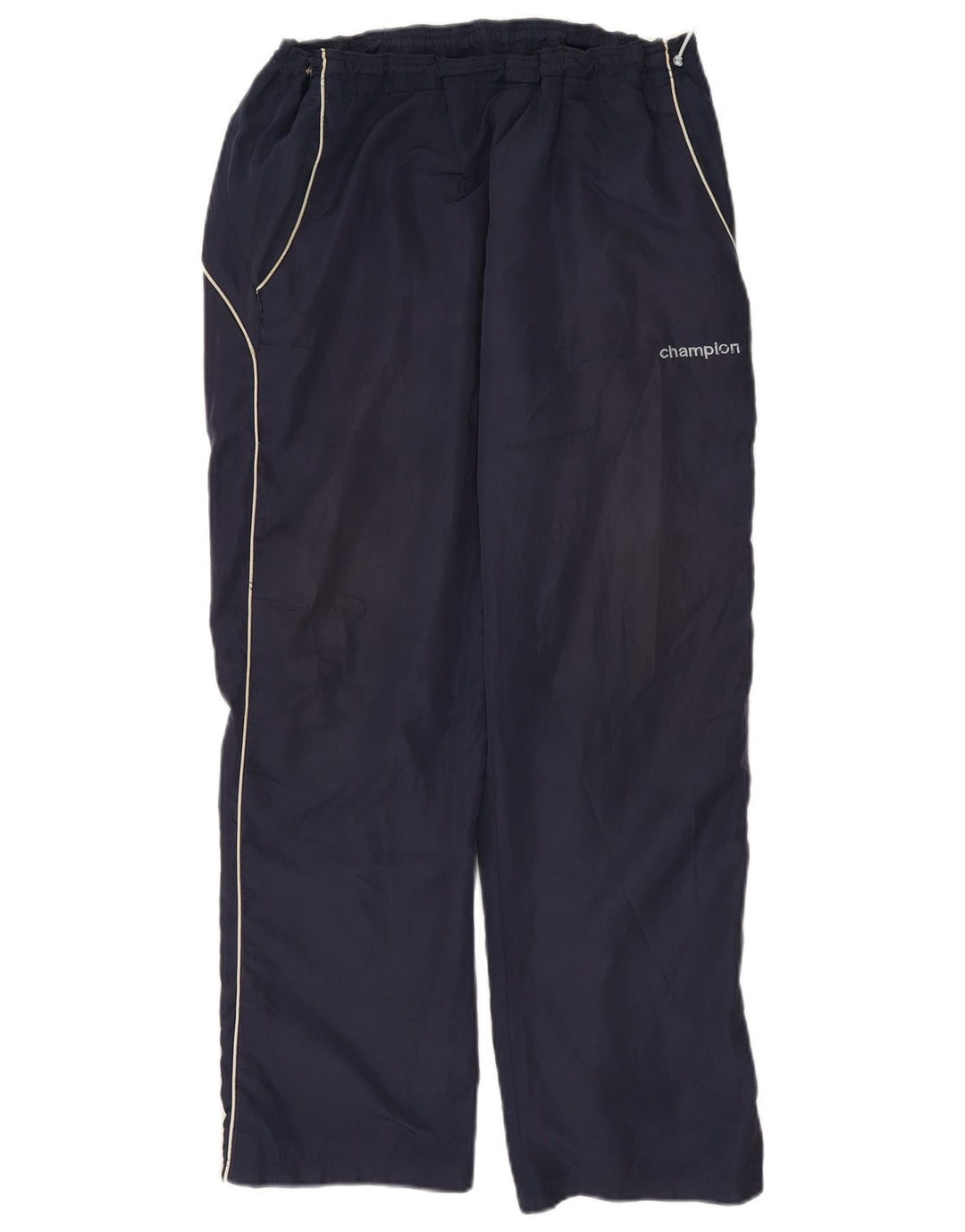 Champion Pantalones De Chándal Para Hombre Poliéster Azul Marino Medio