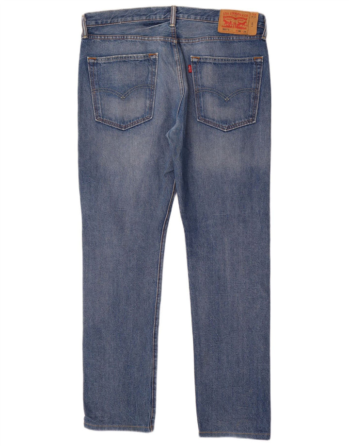 Levi's Jeans rectos 501 para hombre W36 L34 Algodón azul