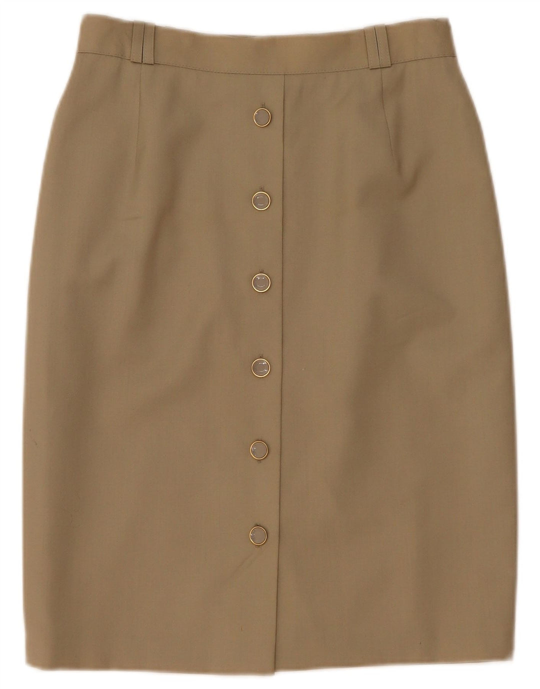 Falda recta Bianca para mujer EU 40 Medium W28 Beige Lana nueva