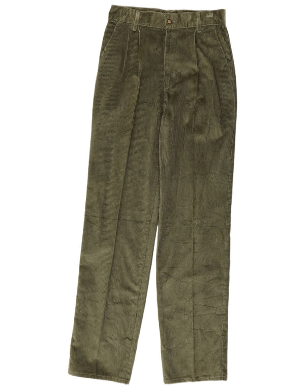 Casucci Pantalones de pana con clavijas para hombre IT 44 XS W28 L34 Algodón caqui