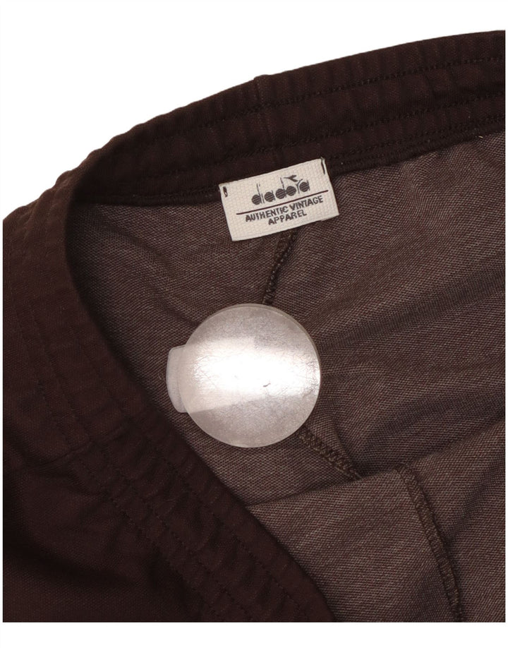 Pantalón De Chándal Diadora Hombre Marrón Medio Poliéster