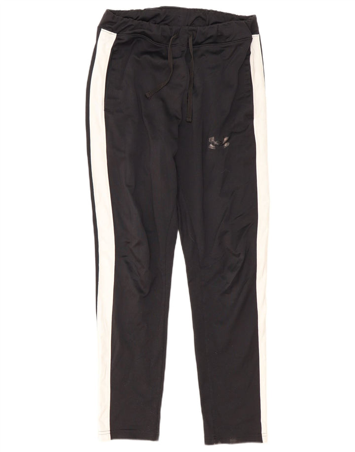 Under Armour Pantalones de chándal para hombre Small Black Colorblock