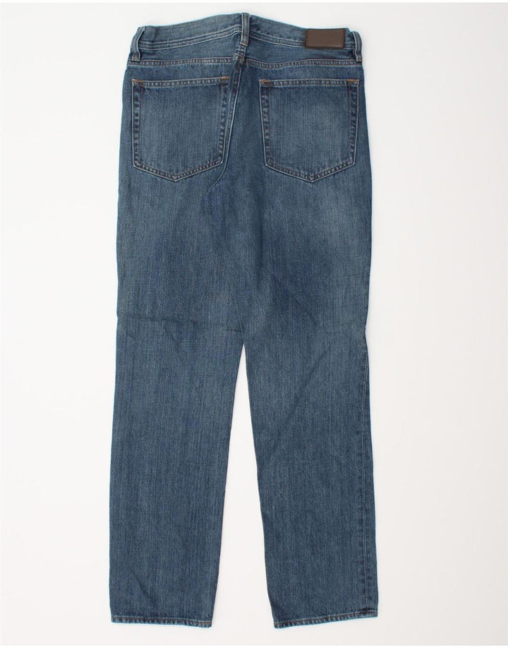 J. CREW Vaqueros rectos The Sutton para hombre W30 L30 Algodón azul