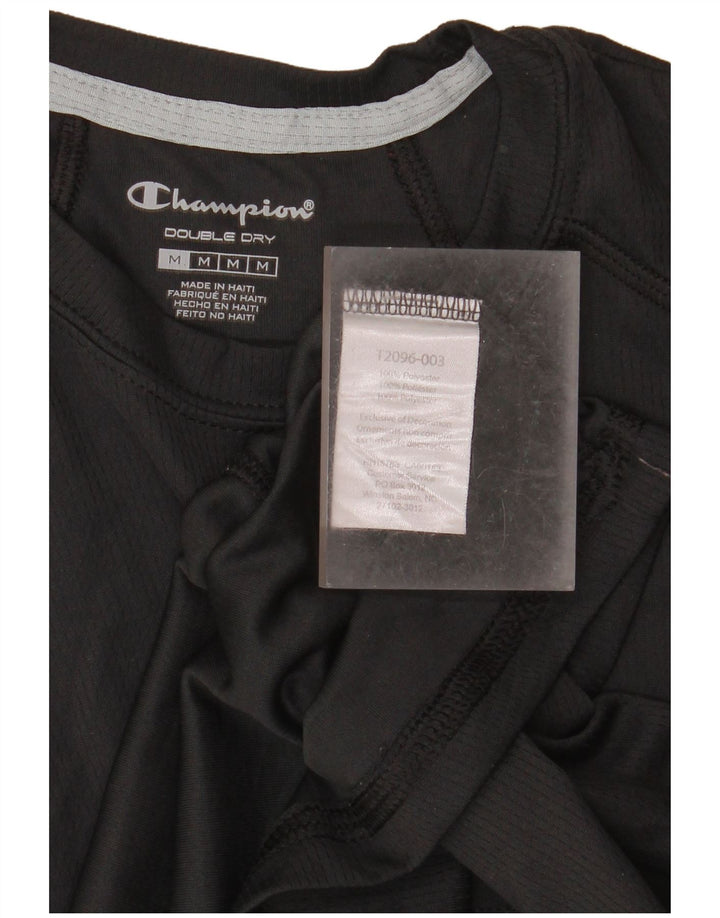 Champion Hombre Double Dry Vest Top Mediano Poliéster Negro