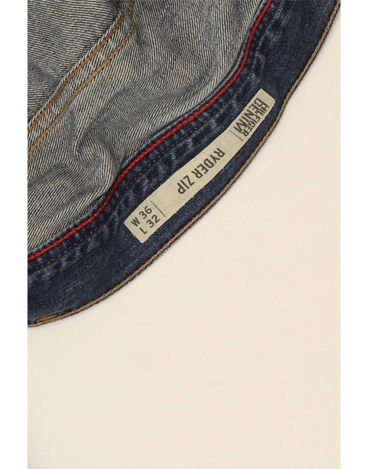 Tommy Hilfiger Vaqueros rectos regulares con cremallera Ryder para hombre W36 L32 Azul