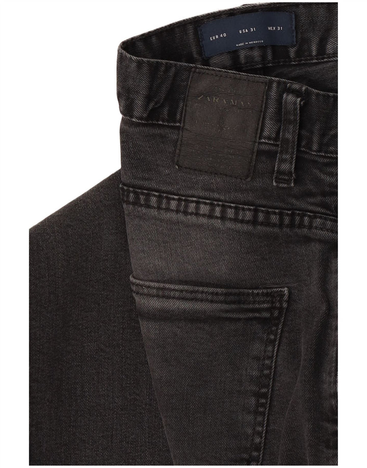 Zara Vaqueros pitillo para hombre EU 40 Medium W31 L32 Gris
