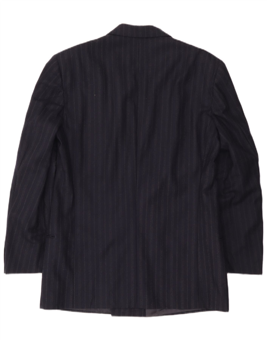 Giorgio Armani Chaqueta Blazer para Hombre Reino Unido 38 Mediano Azul Marino Rayas