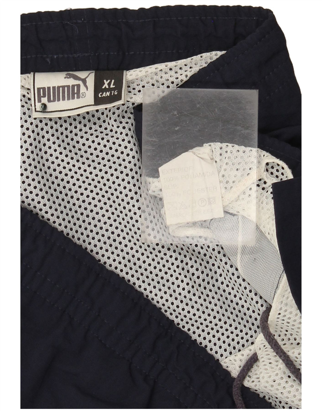 Pantalones Cortos Deportivos Puma Hombre XL Azul Marino Poliamida