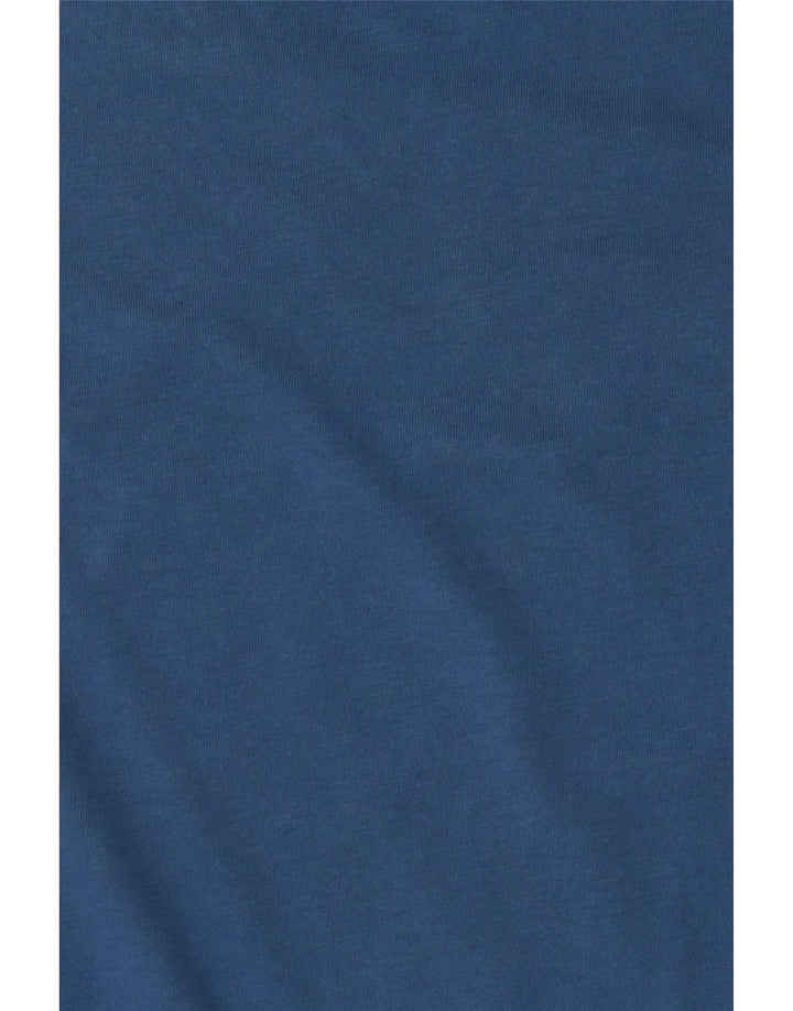 Camiseta Nike Hombre Top XS Azul Algodón