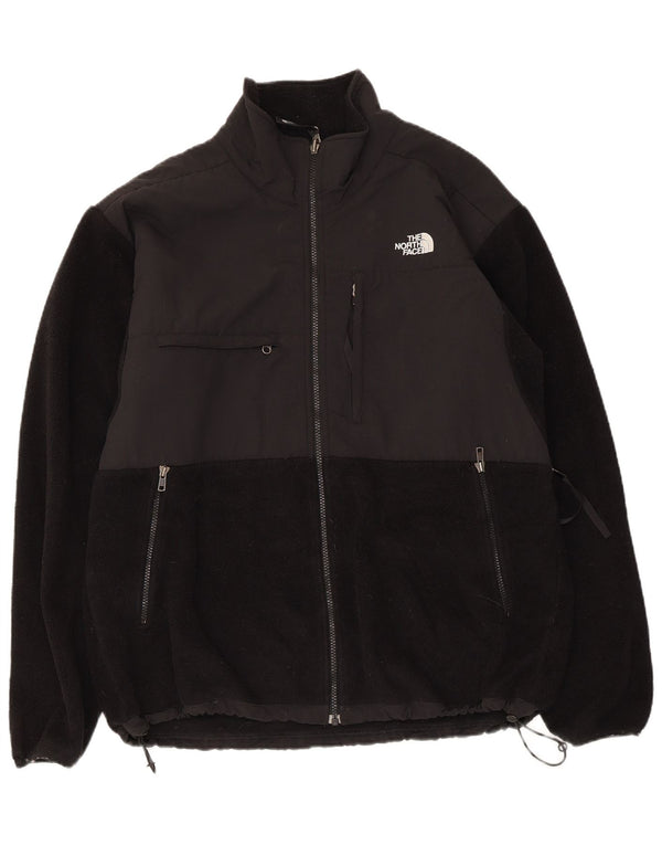 The North Face Chaqueta polar con forro para hombre, talla 40, color negro grande