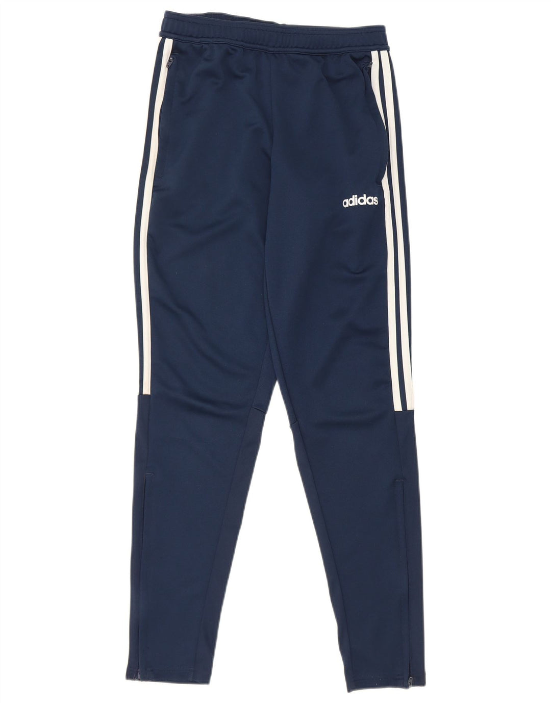 Adidas Mens Climalite Chándal Pantalones Pequeños Azul Marino Poliéster