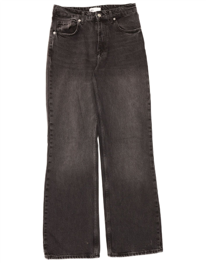 ZARA Womens Bootcut Jeans EU 36 XS W32 Grey