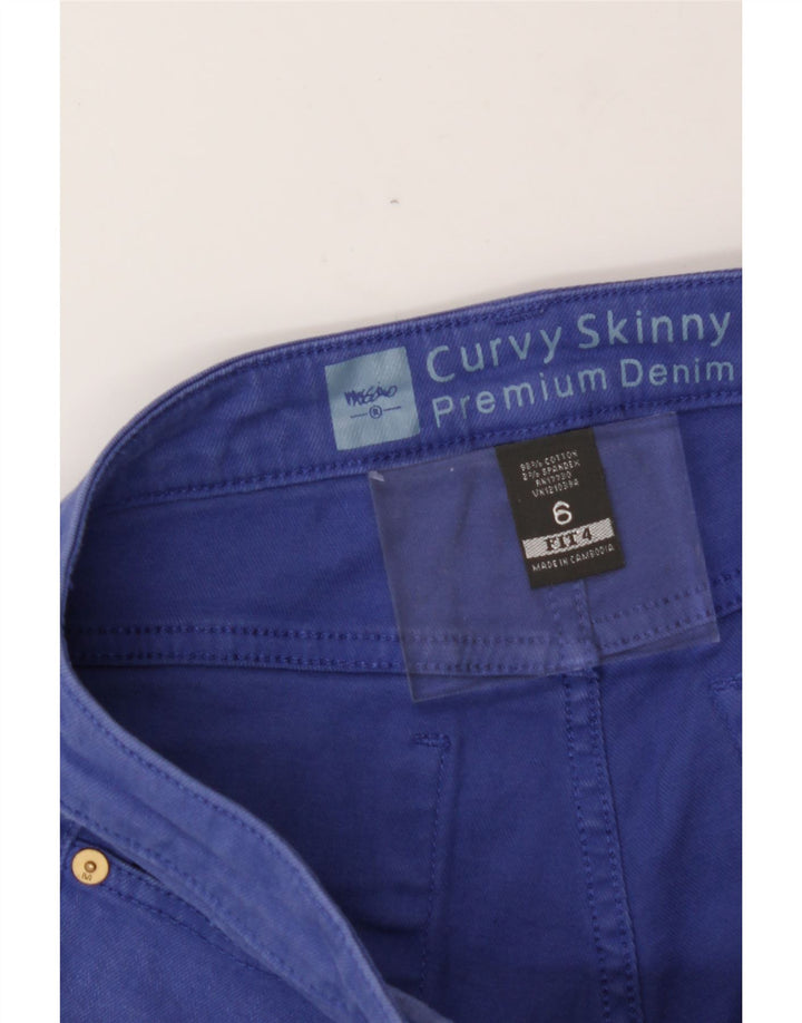 MOSSIMO Womens Curvy Skinny Jeans US 6 Medium W30 L31 Blue Cotton Vintage Mossimo and Second-Hand Mossimo from Messina Hembry 