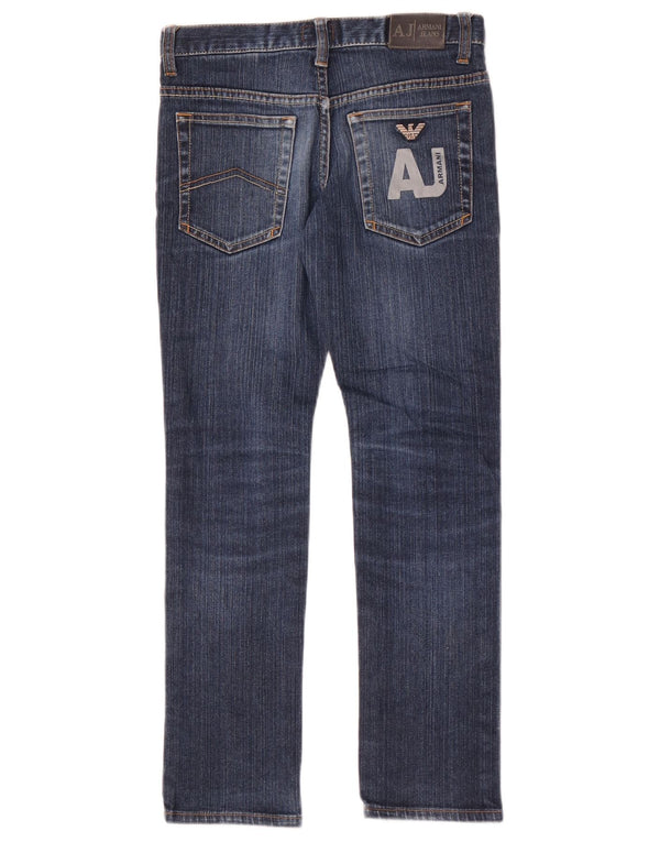 Armani Vaqueros Slim para Niñas 9-10 Años W26 L25 Algodón Azul