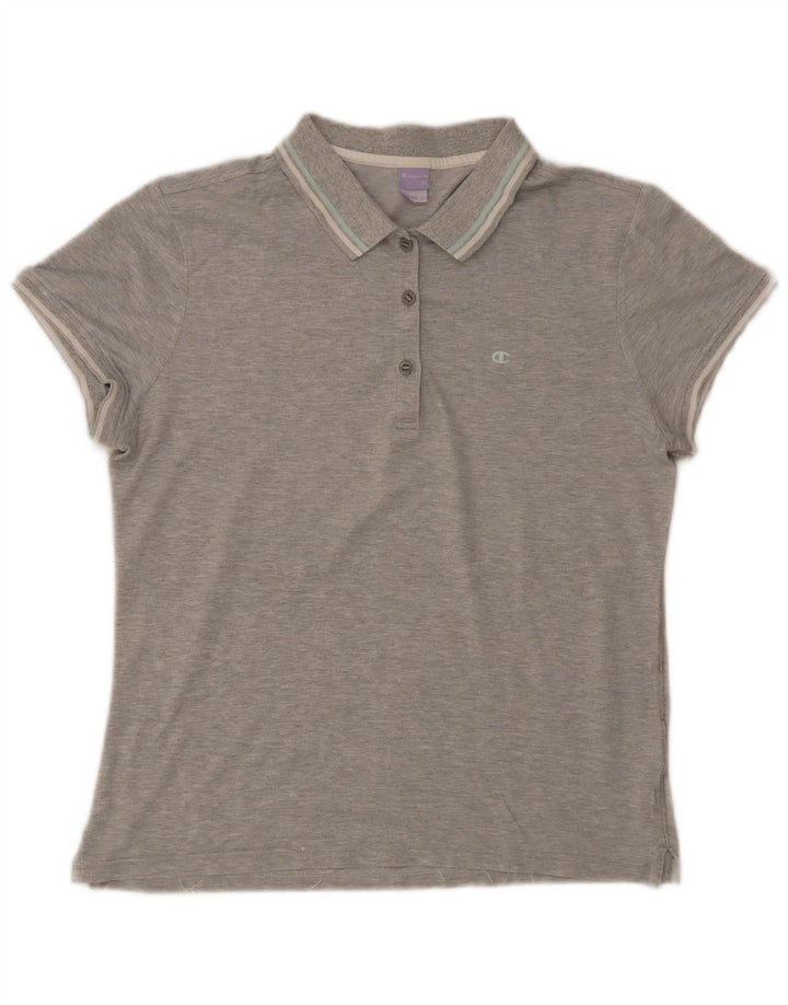 Champion Heritage Fit Polo Mujer XL Gris