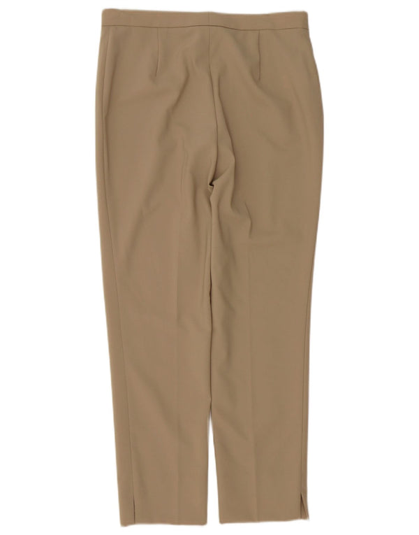 Pantalón de traje recto para mujer Les Copains EU 40 Medium W30 L27 Beige