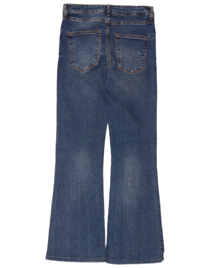 Zara Jeans Acampanados EU 40 Medium W30 L30 Azul