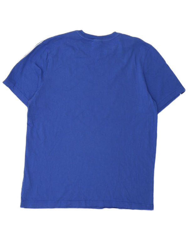 Nike - Camiseta gráfica para hombre, talla grande, color azul, algodón
