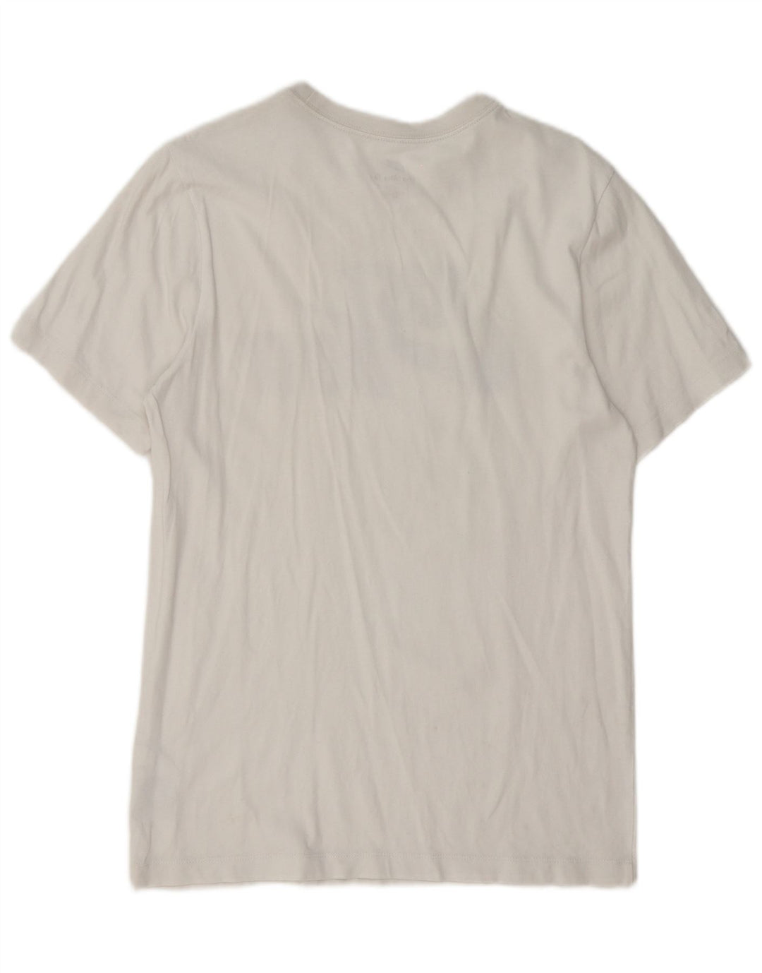 Nike - Camiseta gráfica para hombre, talla pequeña, algodón blanco