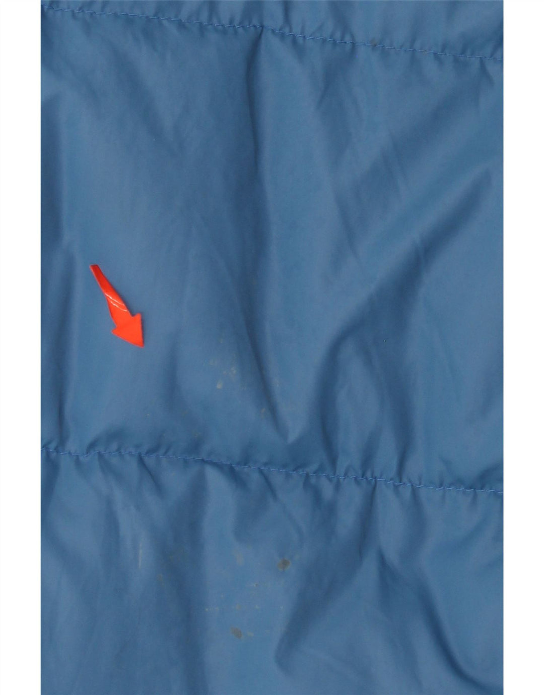 VINTAGE Chaqueta acolchada reversible de ajuste holgado para hombre Reino Unido 38 Rojo medio