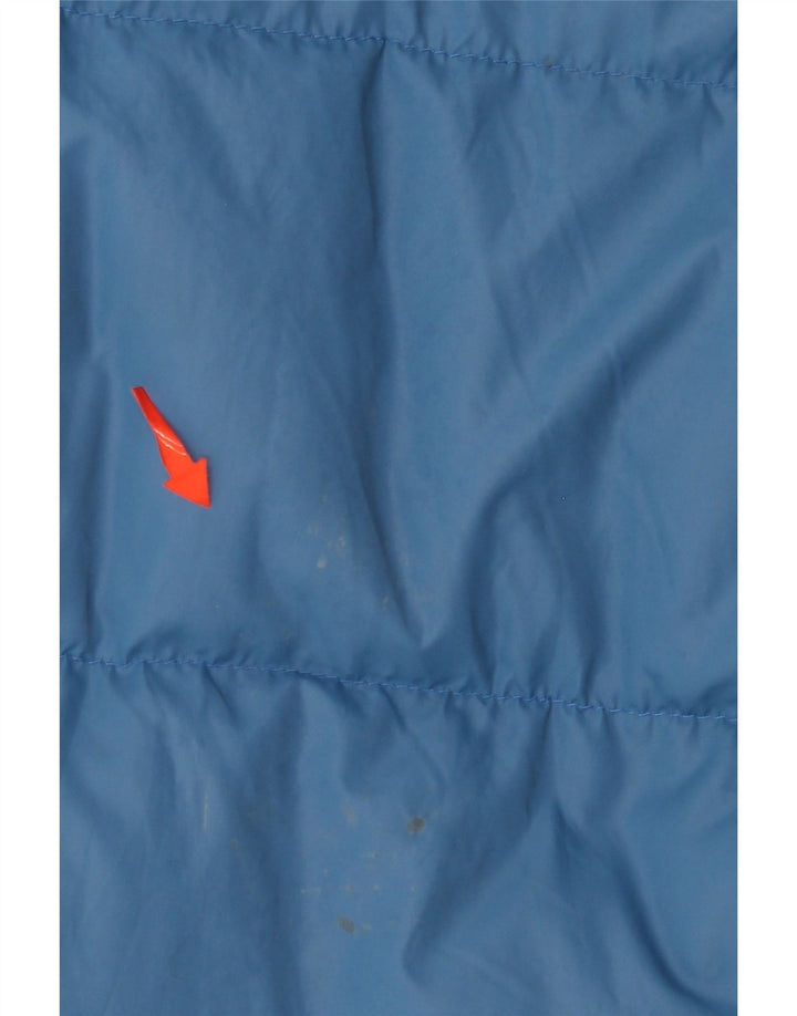 VINTAGE Chaqueta acolchada reversible de ajuste holgado para hombre Reino Unido 38 Rojo medio