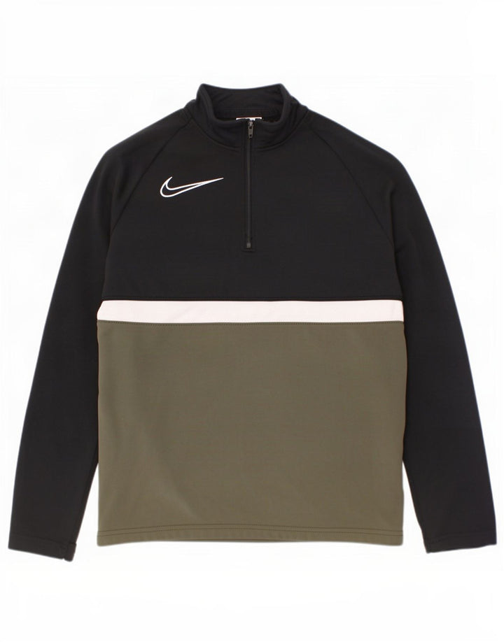 Nike - Chándal Dri Fit para niños, color caqui, talla pequeña, 8-9 años