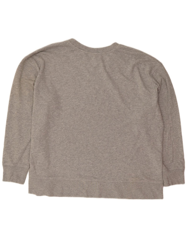 Levi's Sudadera gráfica para mujer Jumper UK 20 2XL Algodón moteado gris